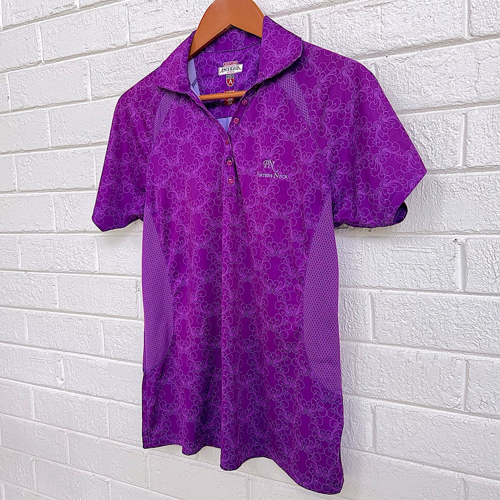 Golf Shirt, Porters Neck, Wilmington NC, Medium Short Sleeve Quick Dry